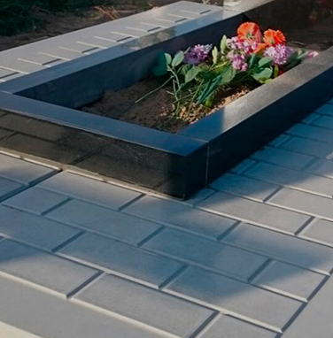 Частный дом, Минская область — бордюры и мощение